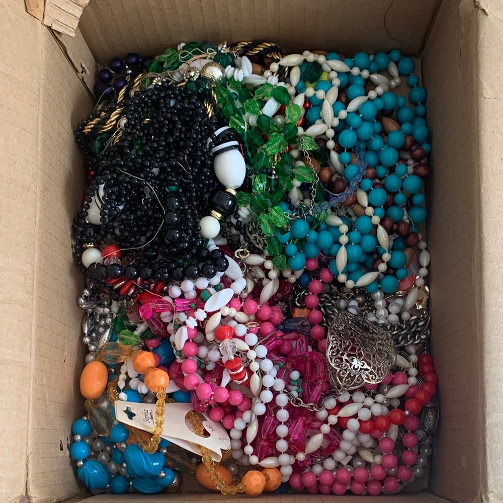 Colorful Beaded Necklace Set